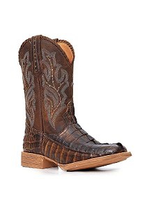 bota vimar feminina jacare tabaco