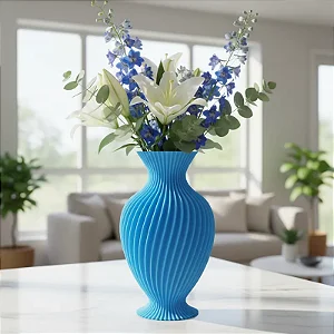 Vaso Jarro Decorativo Clássico - Plástico - Para Flores Artificiais