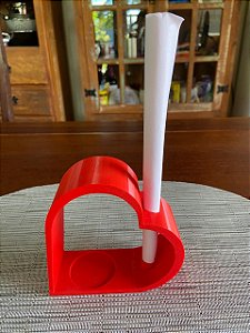 Coração Porta Bombom + Cartinha Feliz Dia das Mães Lembrancinha Presente Mãe Decoração Quarto Sala Rack