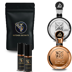 Kit Duo Fakhar Lattafa Black And Gold Intense Decant