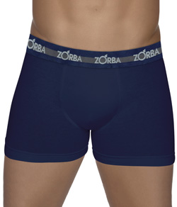 Cueca Boxer Masculina Confortável Azul