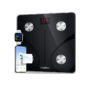 Balança Corporal Inteligente Bluetooth C/ Análise de BMI e Gordura corporal RENPHO ES-CS20M