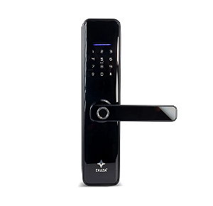 Ekaza Fechadura Inteligente Wifi Biometria Senha Cartão Cor Preto