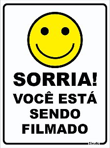 Sorria você está sendo filmado