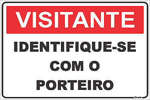 Visitante! Identifique-se com o Porteiro