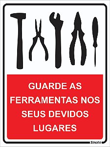 Guarde as Ferramentas