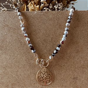 Colar Terra Viva | Banho 18k