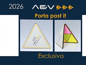PORTA POST IT FORMATO TRIÂNGULO