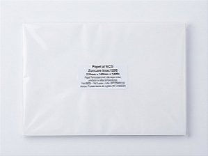PAPEL p/ CARDIOTOCOGRAFO 210mm x 140mm