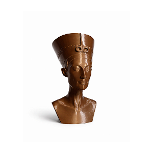 Escultura Nefertiti Bronze
