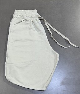 Bermuda de Moletom Estonada Off White