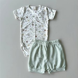 CONJUNTO PATINHO JARDINEIRO MINI & CO