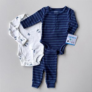 KIT 3 PEÇAS CARTER'S