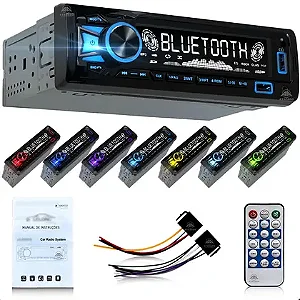 Radio Automotivo Bluetooth Aparelho de Som potente MP3 para carro melhor q soni - Lelong