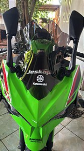 Bolha Kawasaki Ninja 500 2025/26 - Fumê Clara