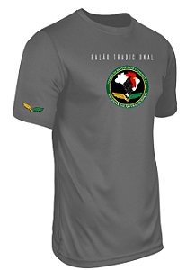 Camiseta da Federação Cinza - Manga curta