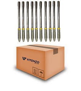 10 uni. Bomba Inox de mola Cônica