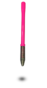 Bomba Inox de mola Cônica Rosa Pink