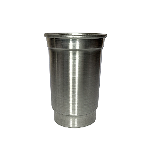 Copo alumínio 330 ml Escovado