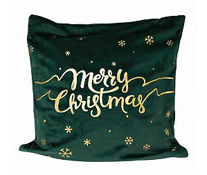 ALMOFADA NATALINA - 45CM - VERDE