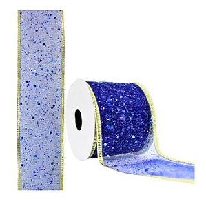 FITA NATALINA ARRAMADA - 6,3X3M - AZUL