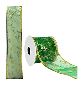 FITA NATALINA ARRAMADA - 6,3X3M - VERDE