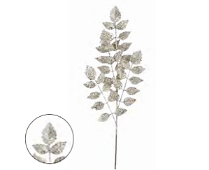 HASTE NATAL 73CM - CABO 30CM CHAMPANHE