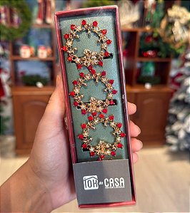 PORTA GUARDANAPO 3cm JG C/4