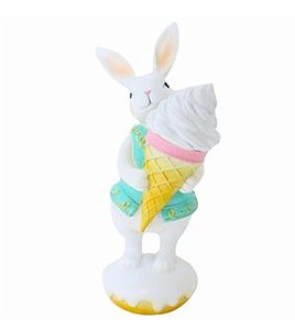 COELHO DE RESINA - MACHO - PRÉ VENDA PÁSCOA 2026