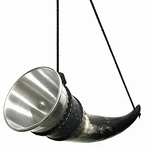 Copo De Chifre Guampa Para Tomar Tereré Caneco Cuia Viking