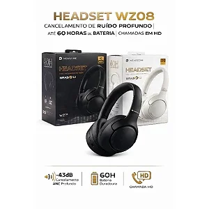 Fone de Ouvido Headset Wearzone WZ08 Max Sound ? Ref: 0213