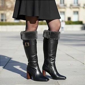 Bota Feminina Vizzano Cano Curto Elegance ? Ref: 3111.102