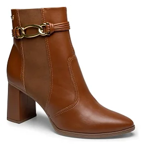 Bota Feminina Mississipi Cano Curto Salto Bloco Original - REF: J0351