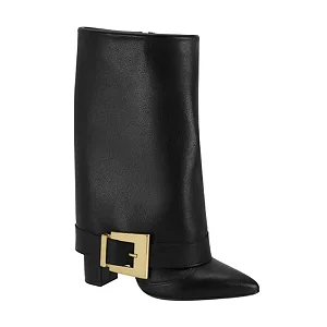 Bota Feminina Vizzano Fashion Cano Médio Salto Bloco Original - REF: 3105.106