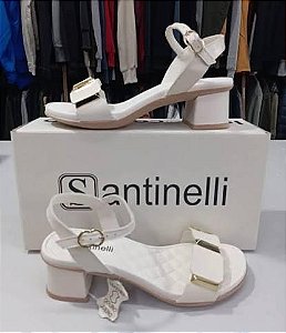 Sandália Feminina Santinelli Ester Rasteira Flat - Elegância, Leveza e Conforto (Ref: 1806-001)