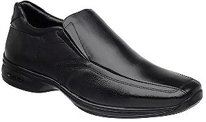 Sapato Social Masculino Jota Pe 3D Soft Couro Legítimo Original - REF: 71455