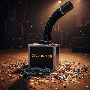 Lançador Confete Sky 700 Máquina Papel Picado Prata