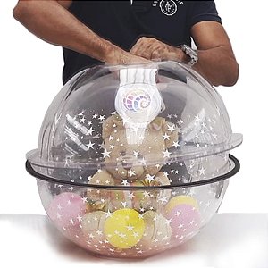 Embaladora Balões Bexigas Máquina Embalagem Pelúcia Bolas Grande (Com Inflador)