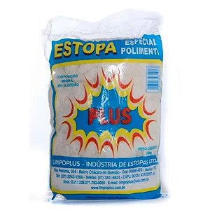 Estopa Branca Especial Para Uso Geral - 150g Limpoplus
