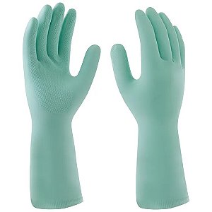 Luva Látex Antiderrapante Verde 09 XG Mucambo Pro 250