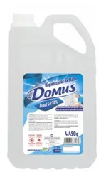ALCOOL EM GEL 70% 4,450KG DOMUS