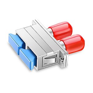 Acoplador Óptico DPX Híbrido SC-PC/ST-PC com FLANGE