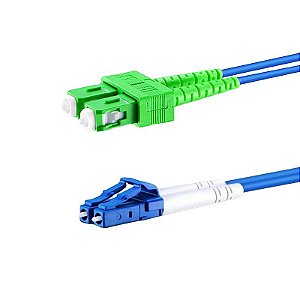 Cordão Óptico DPX SM 9/125µ LC-UPC/SC-APC 2,5m