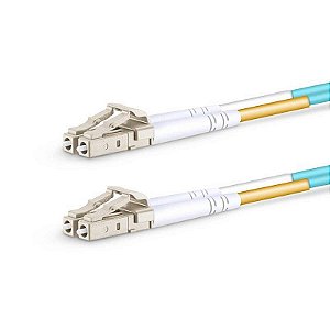 Cordão Óptico DPX MM Acqua OM4 10G 50/125µ LC-UPC/LC-UPC 20m