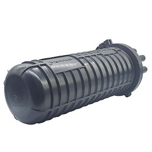 Caixa de Emenda Óptica 288FO - Aérea/Subterrânea - JUMBO - PRETA