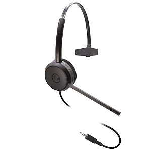 Fone Operador BRAVO P3 MONO - Headset Plug P3 4 Polos - 01183-5