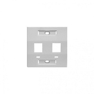 Espelho 3x3 Sistema X de 2 PORTAS BRANCO - 10 peças