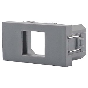 Módulo Adaptador Pial Plus+ RJ45 CINZA