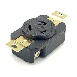 Tomada Padrão NEMA L5-20R 20A 125V 2P+T