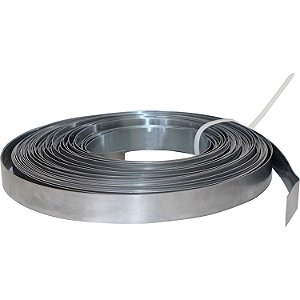 Fita de Aço Inox 430 0,50mm x 3/4 com 25 metros